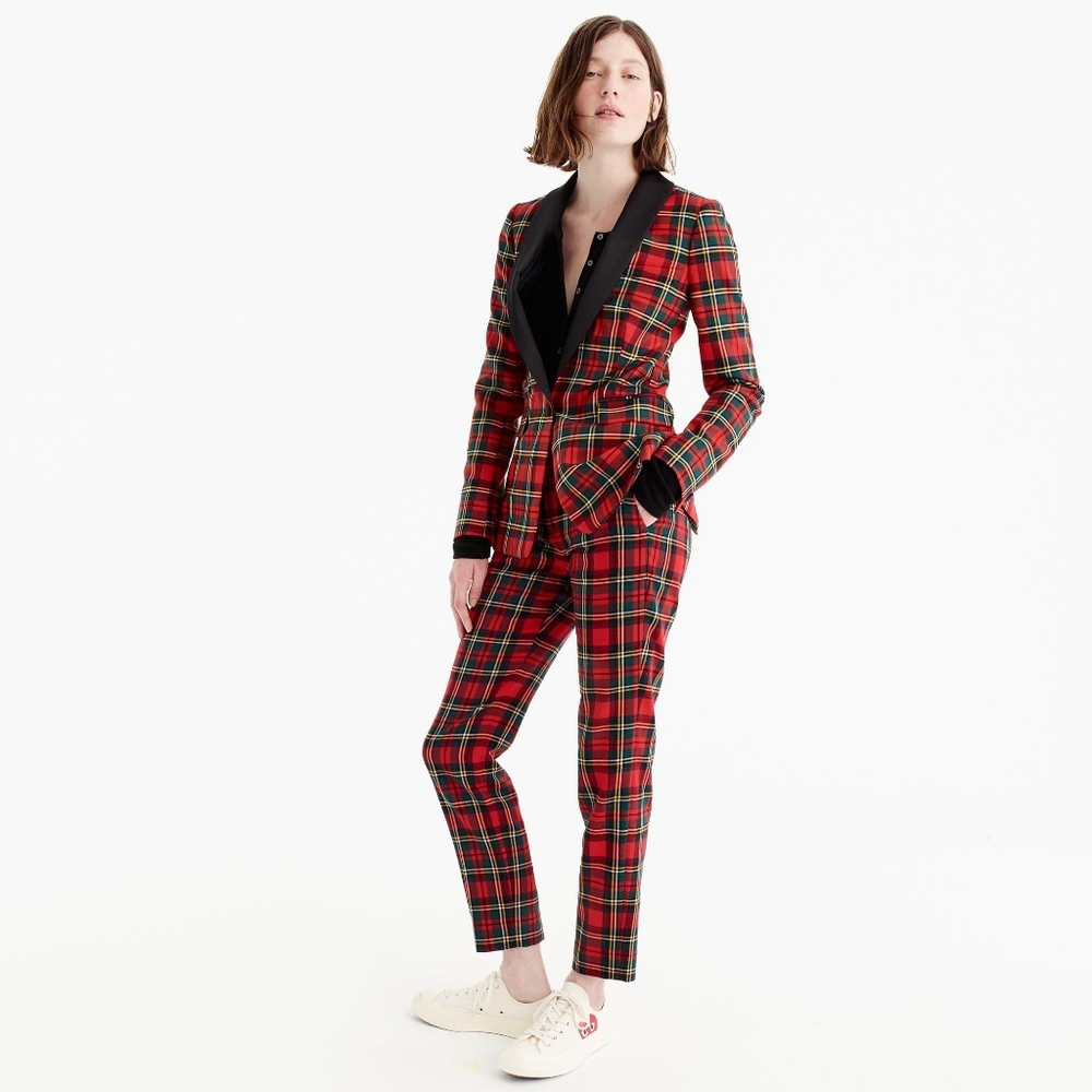J. Crew Tartan Parke Blazer